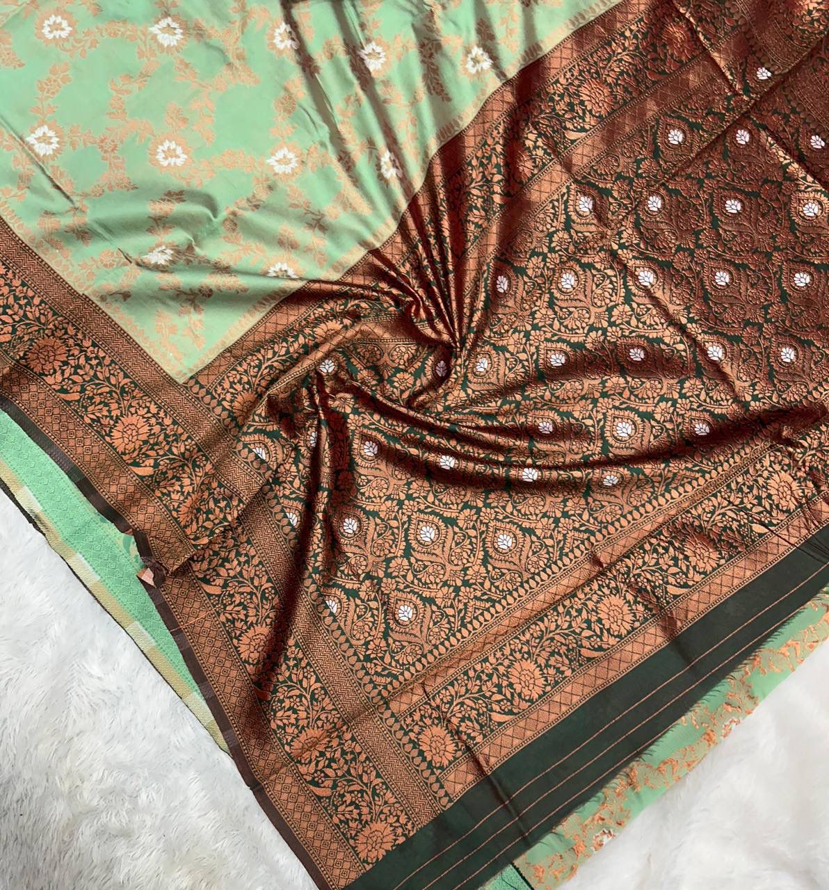  SF 707 Designer Lichi Silk Saree Wholesale Price In Surat